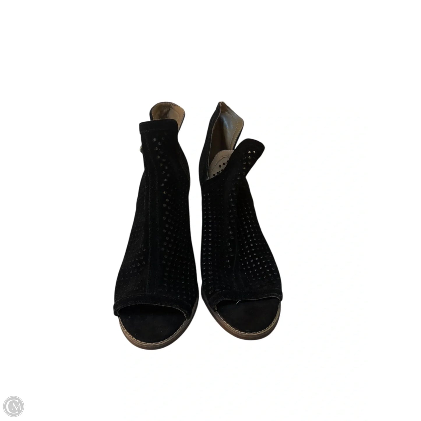 Boots Ankle Heels By Lucky Brand In Black, Size: 9.5