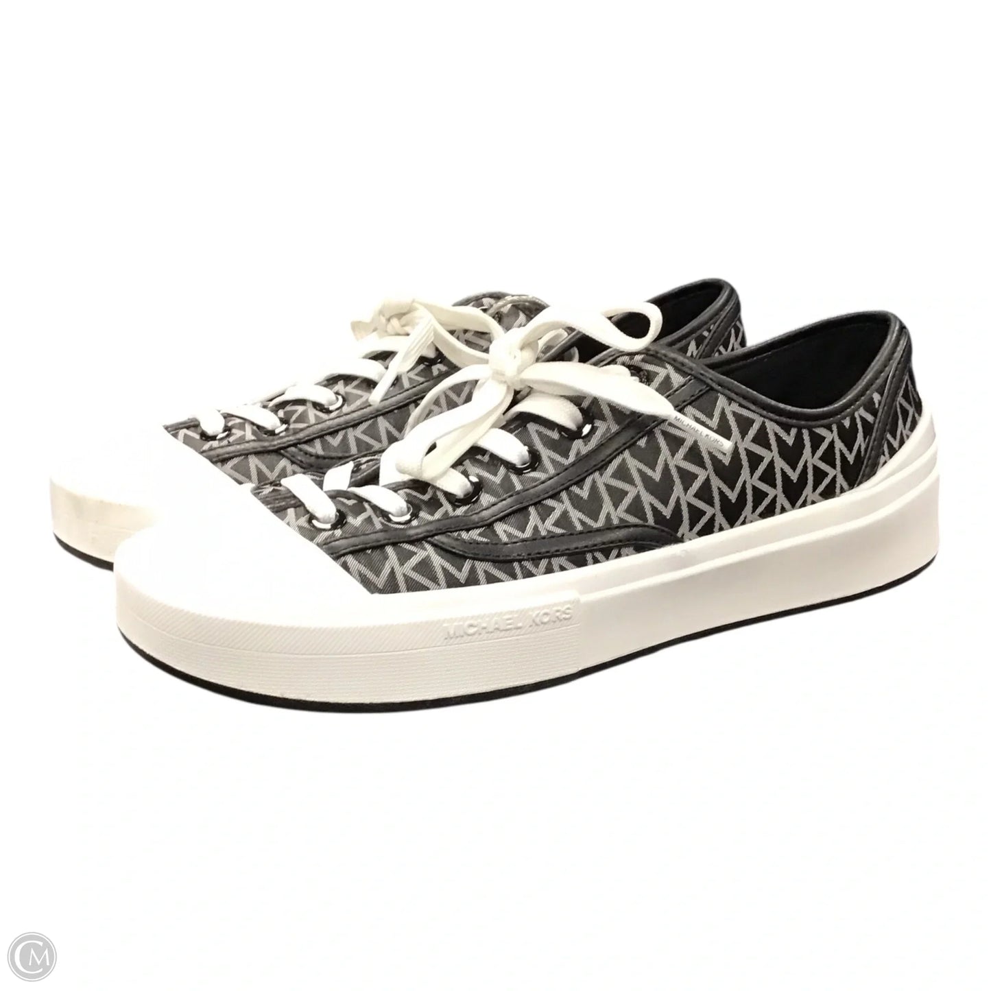 Shoes Designer By Michael Kors In Black & White, Size: 9