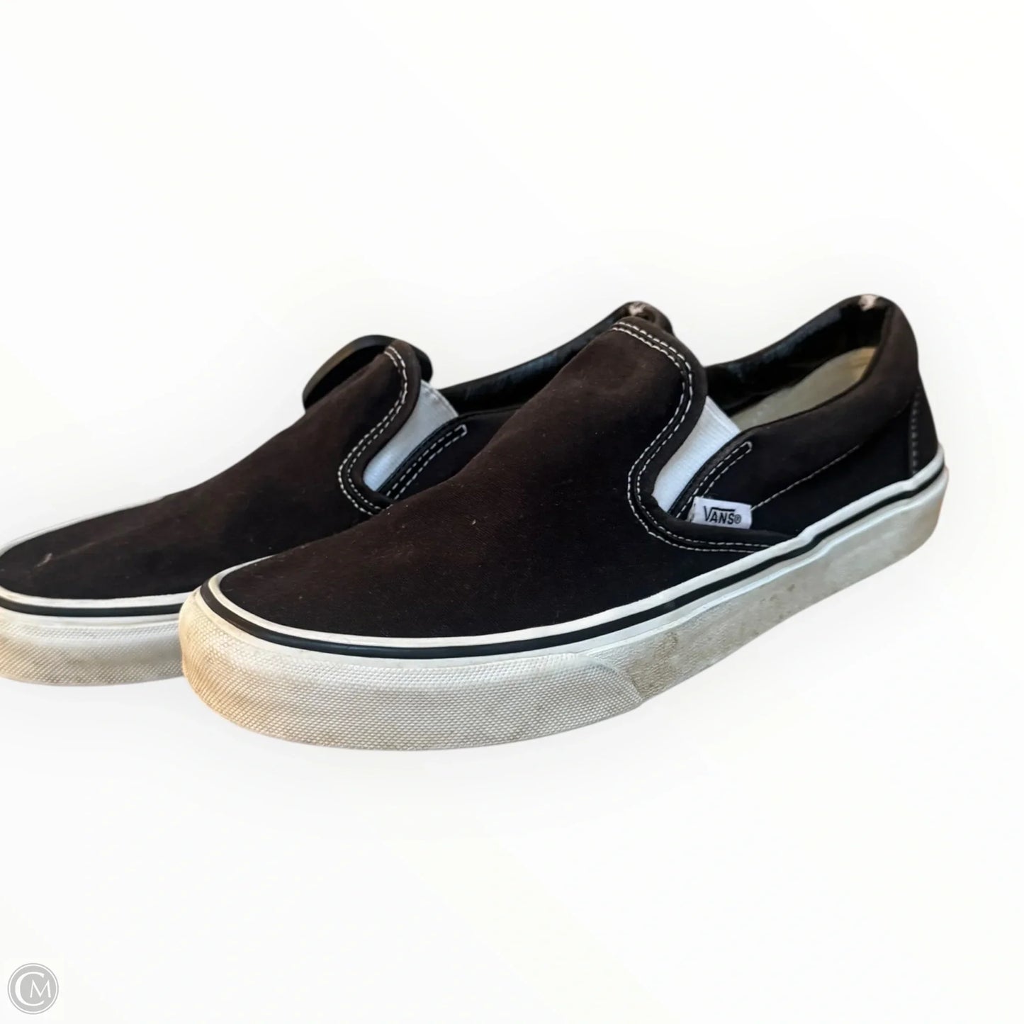 Shoes Sneakers By Vans In Black, Size: 9