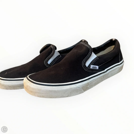 Shoes Sneakers By Vans In Black, Size: 9