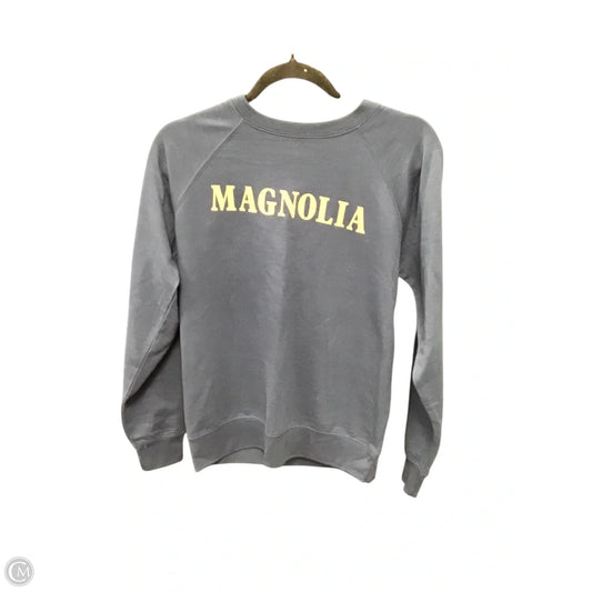Sweatshirt Crewneck By Clothes Mentor In Navy, Size: Xs