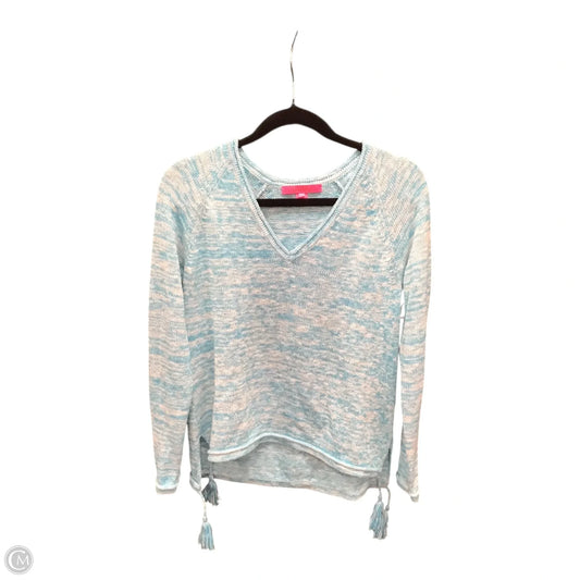 Sweater Designer By Lilly Pulitzer In Blue & White, Size: S