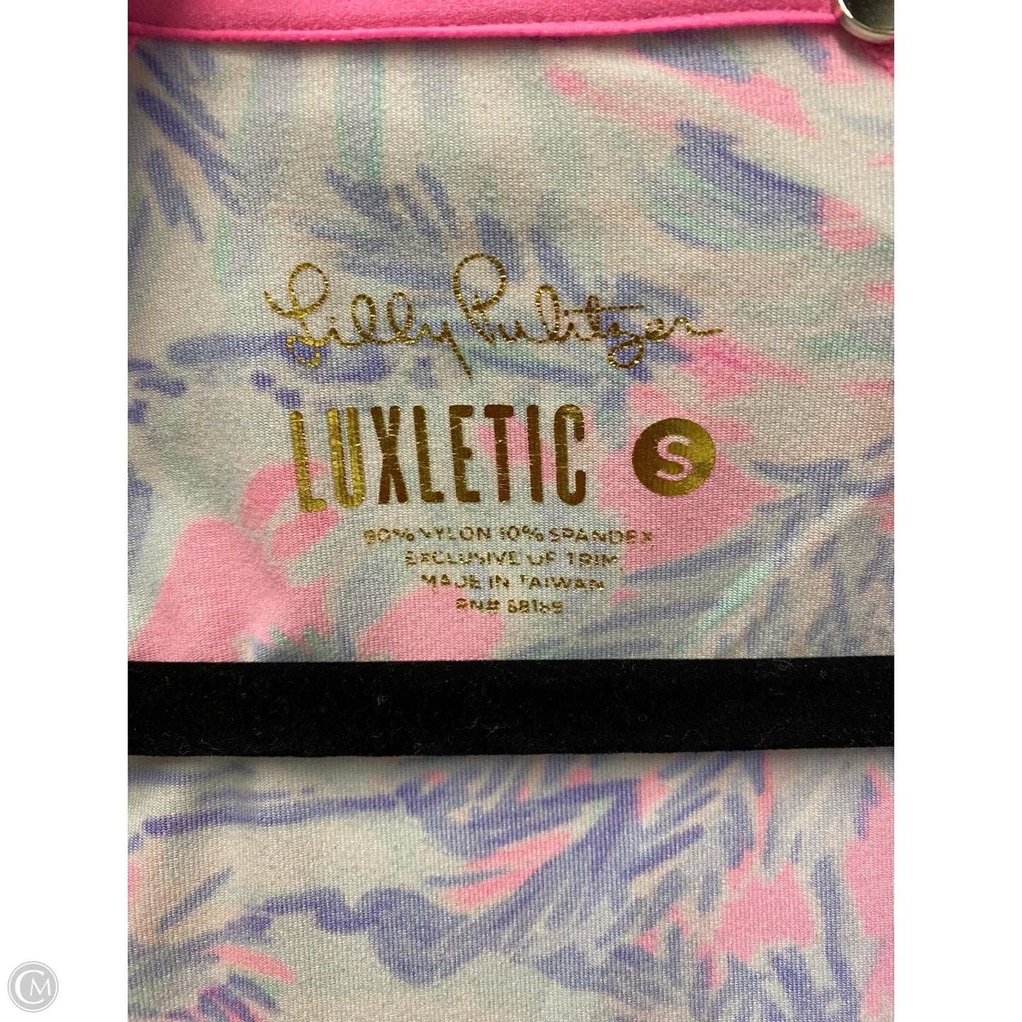 Jacket Designer By Lilly Pulitzer In Blue & Pink, Size: S