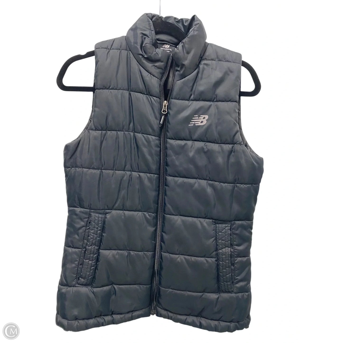 Vest Puffer & Quilted By New Balance In Black, Size: S