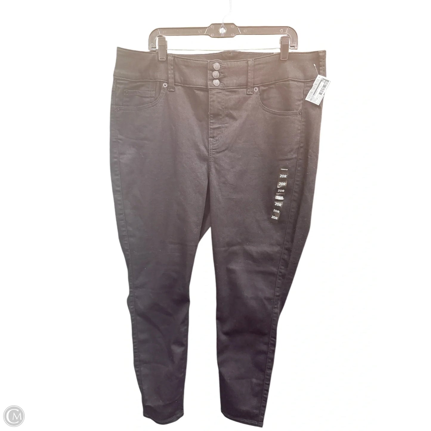 Jeans Jeggings By Torrid In Black, Size: 20