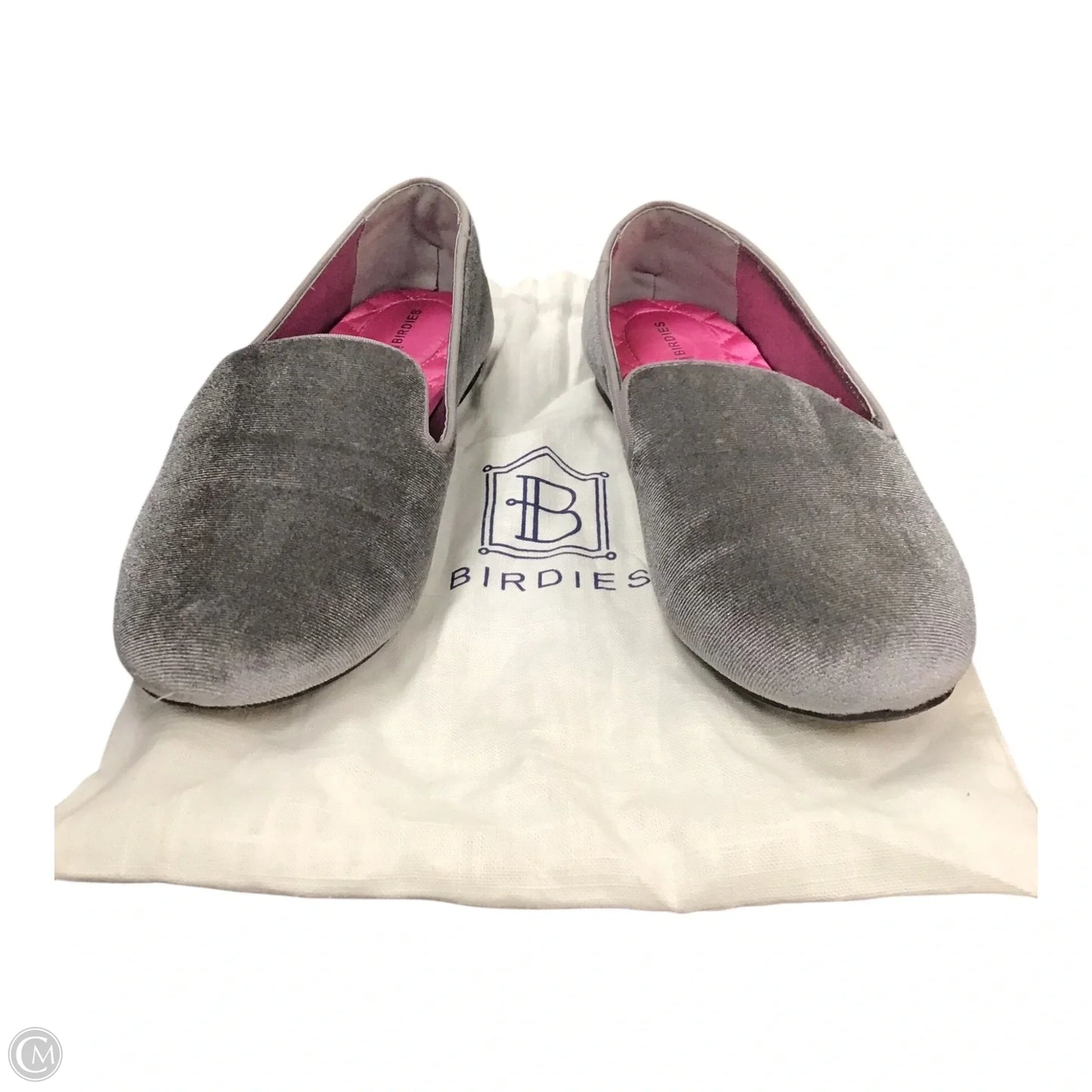 Shoes Flats By Birdies In Grey, Size: 7