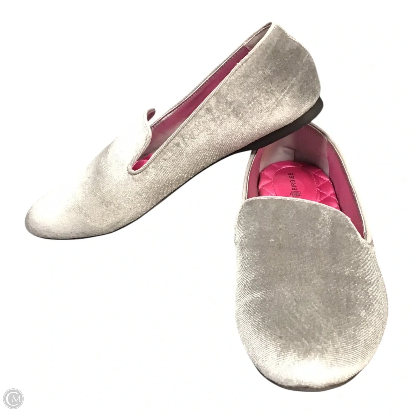 Shoes Flats By Birdies In Grey, Size: 7