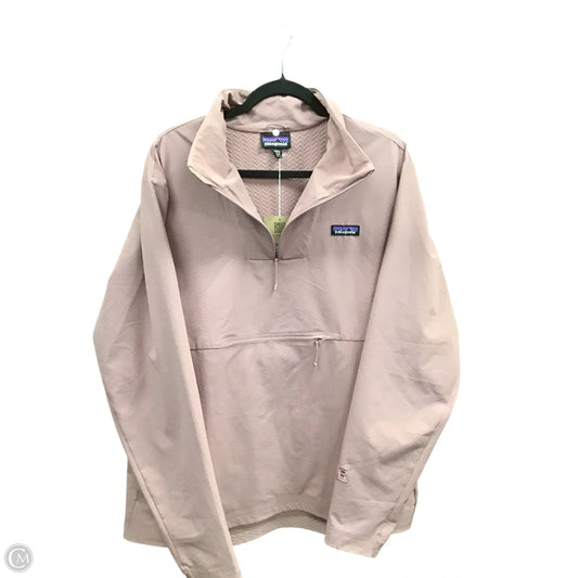 Jacket Windbreaker By Patagonia In Mauve, Size: Xxl