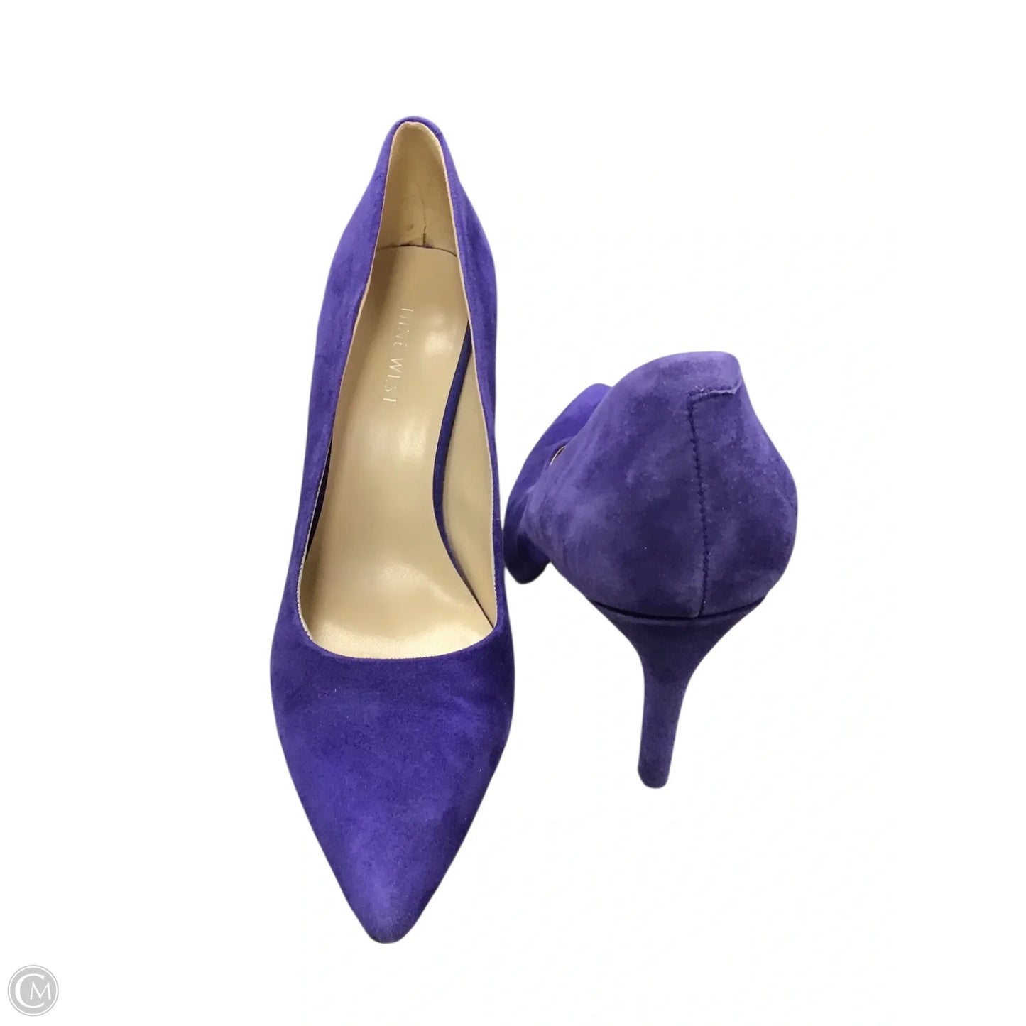 Shoes Heels Stiletto By Nine West In Blue, Size: 7.5