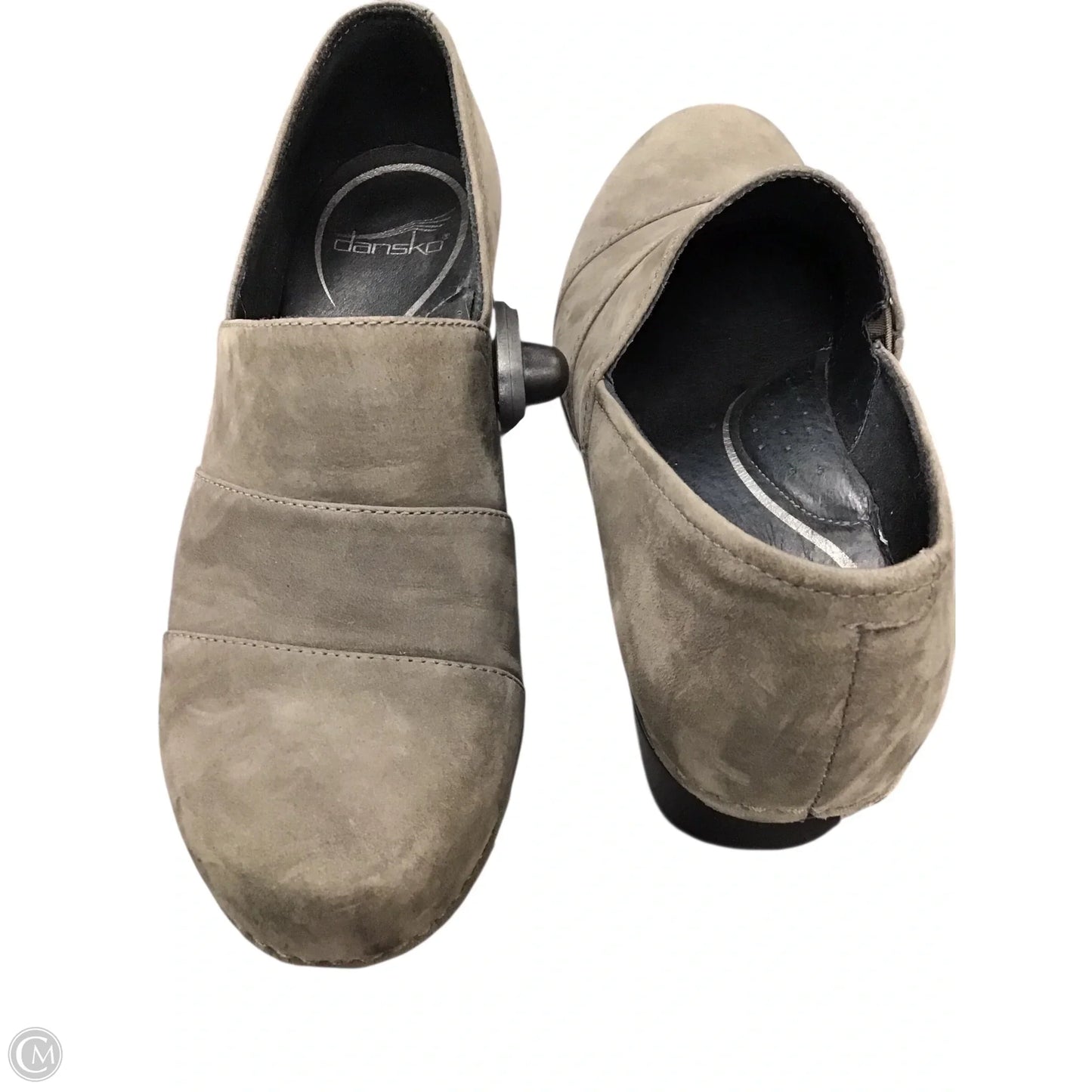 Shoes Heels Platform By Dansko In Grey, Size: 6.5