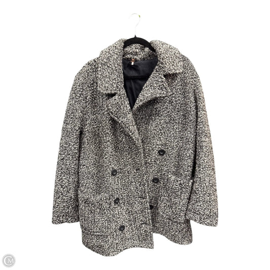 Coat Other By Free People In Black & White, Size: M