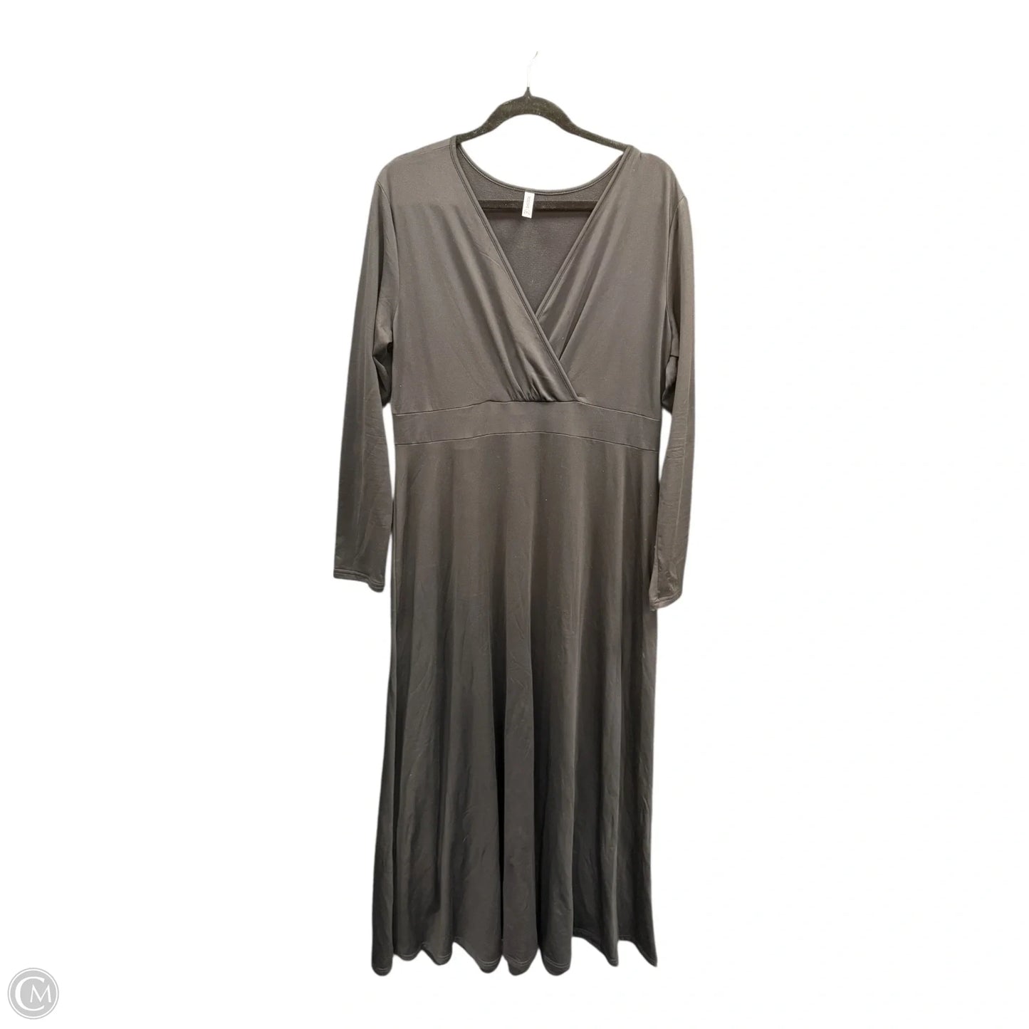 Dress Casual Maxi By Clothes Mentor In Black, Size: 2x