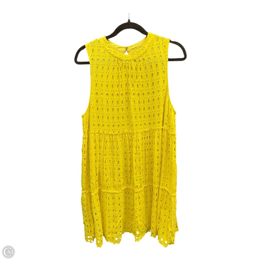 Dress Designer By Lilly Pulitzer In Yellow, Size: Xl