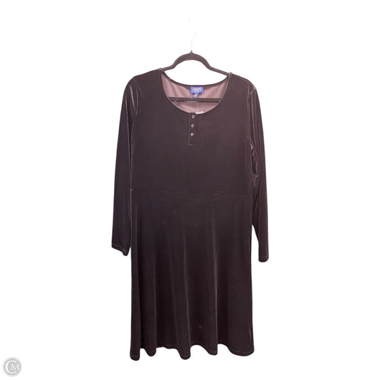 Dress Casual Short By Chaps In Black, Size: Xl