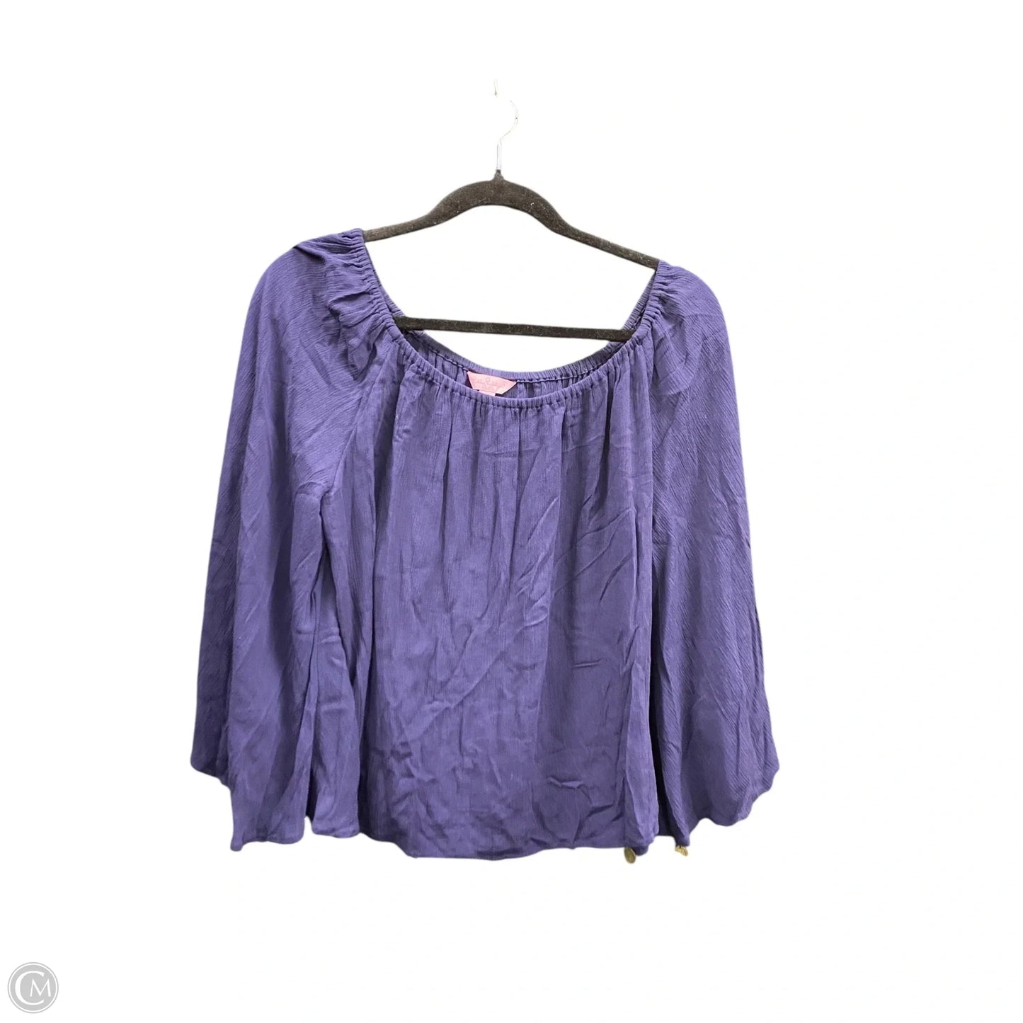 Blouse Designer By Lilly Pulitzer In Navy, Size: S