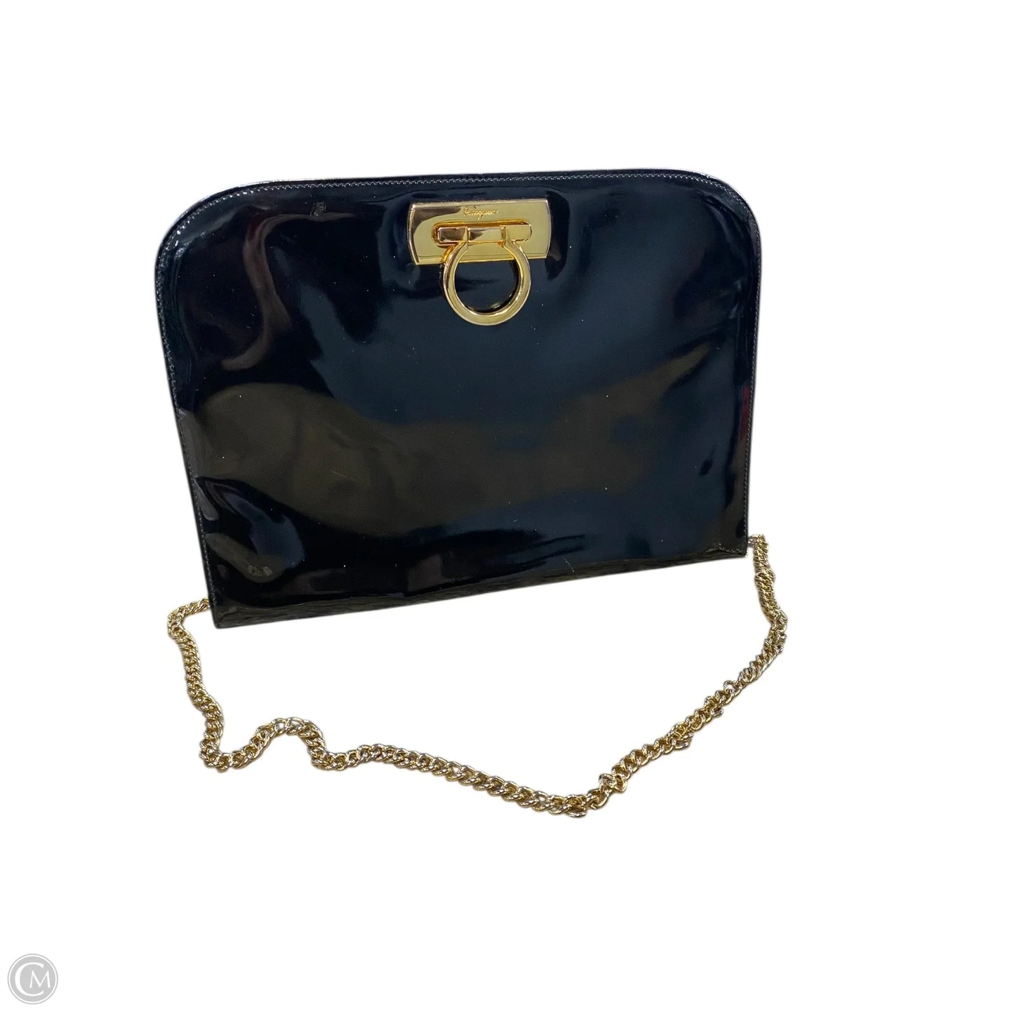 Handbag Luxury Designer By Ferragamo, Size: Medium