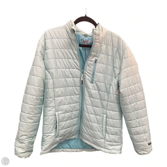 Jacket Puffer & Quilted By Clothes Mentor In Green, Size: Xl