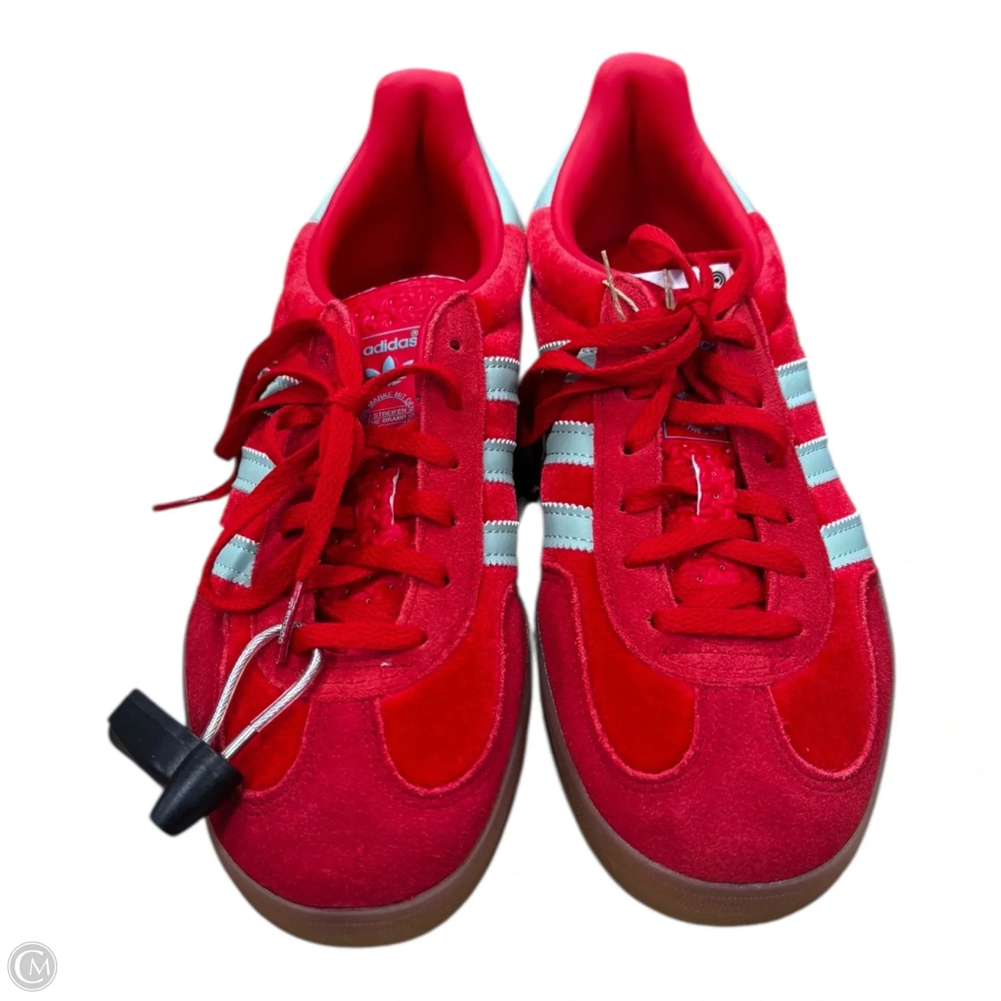 Shoes Sneakers By Adidas In Green & Red, Size: 7