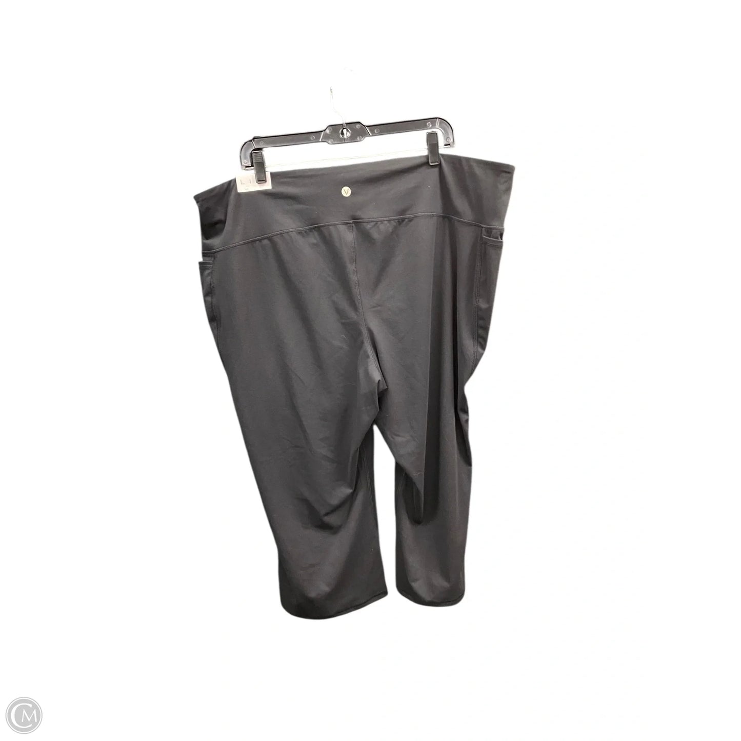 Athletic Leggings Capris By Livi Active In Black, Size: 4x