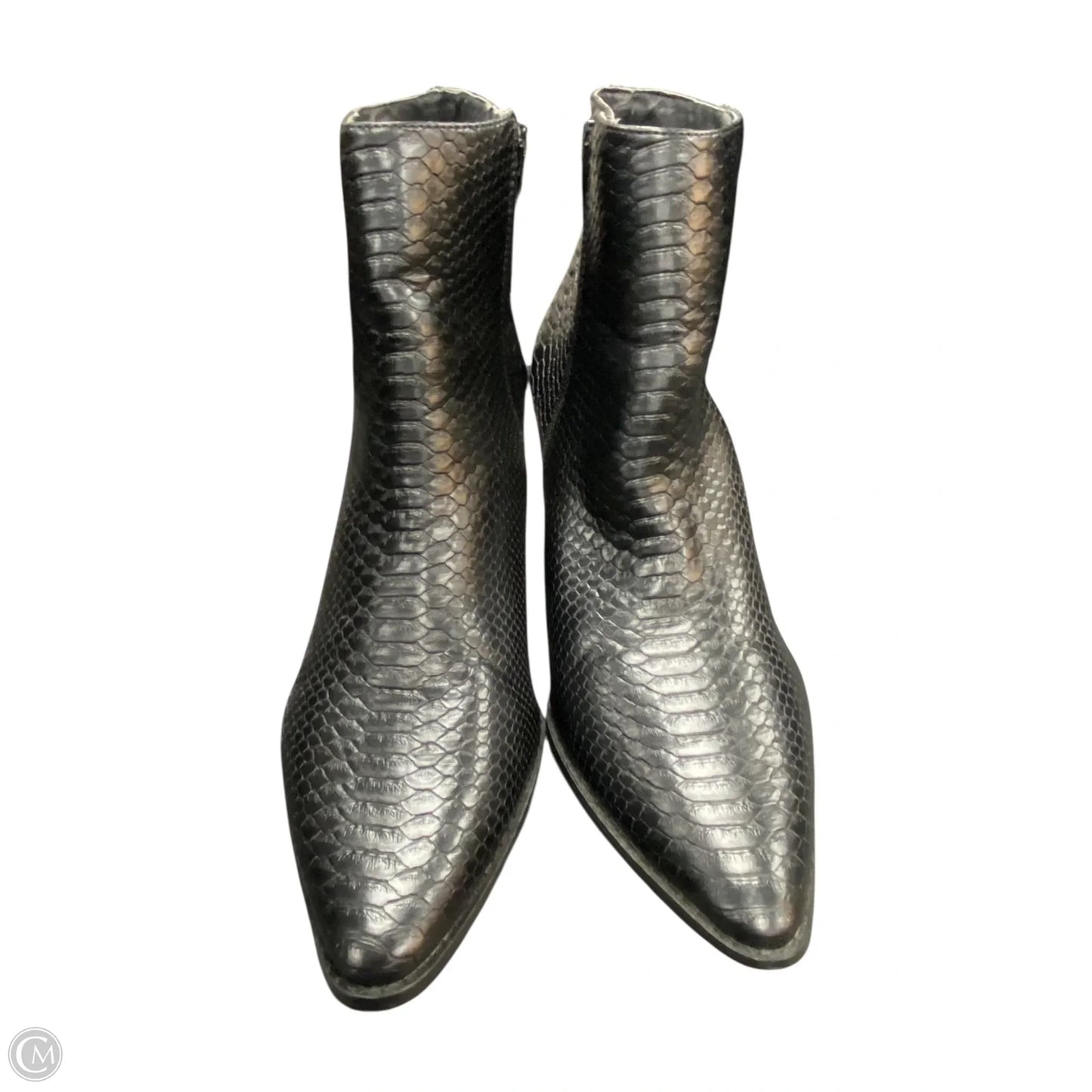 Boots Ankle Heels By Lulus In Black, Size: 10