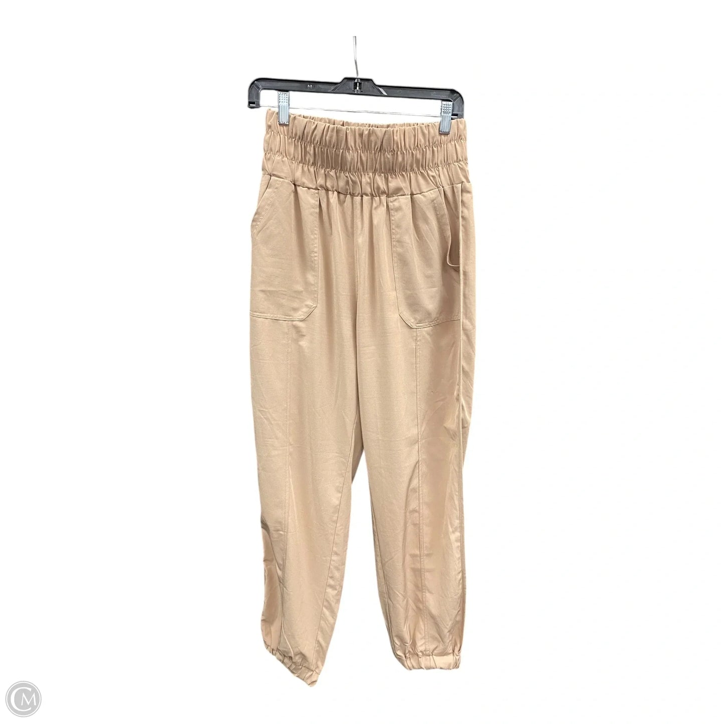 Pants Joggers By Clothes Mentor In Tan, Size: L