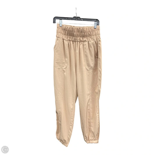 Pants Joggers By Clothes Mentor In Tan, Size: L