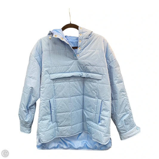 Jacket Puffer & Quilted By Clothes Mentor In Blue, Size: S