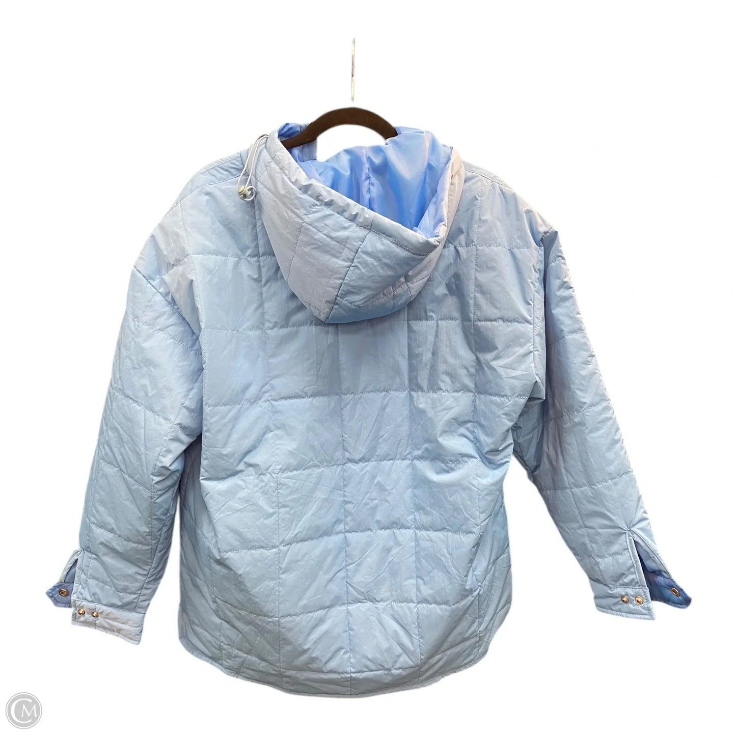Jacket Puffer & Quilted By Clothes Mentor In Blue, Size: S