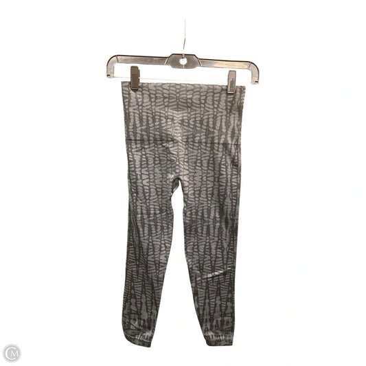 Pants Leggings By Spanx In Black & Grey, Size: M