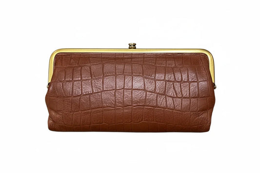 Clutch Leather By Hobo Intl, Size: Small