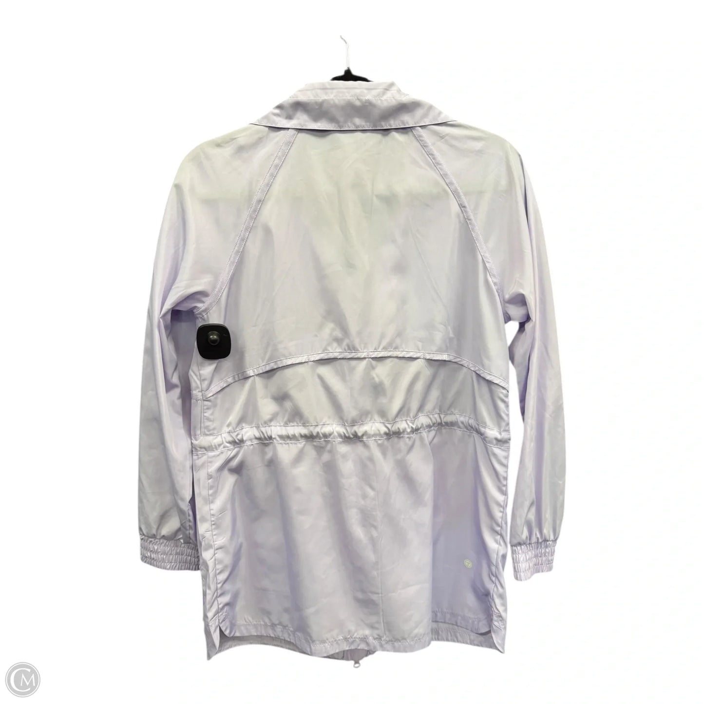 Jacket Windbreaker By Talbots In Purple, Size: Xs