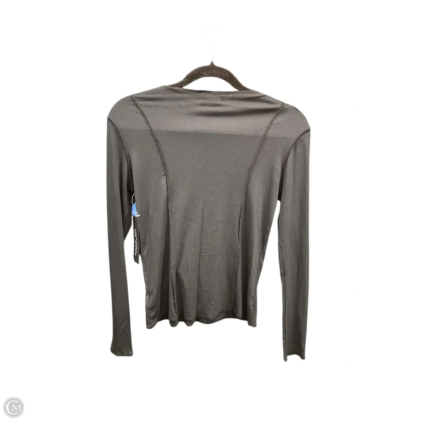 Top Long Sleeve By Rachel Zoe In Grey, Size: S