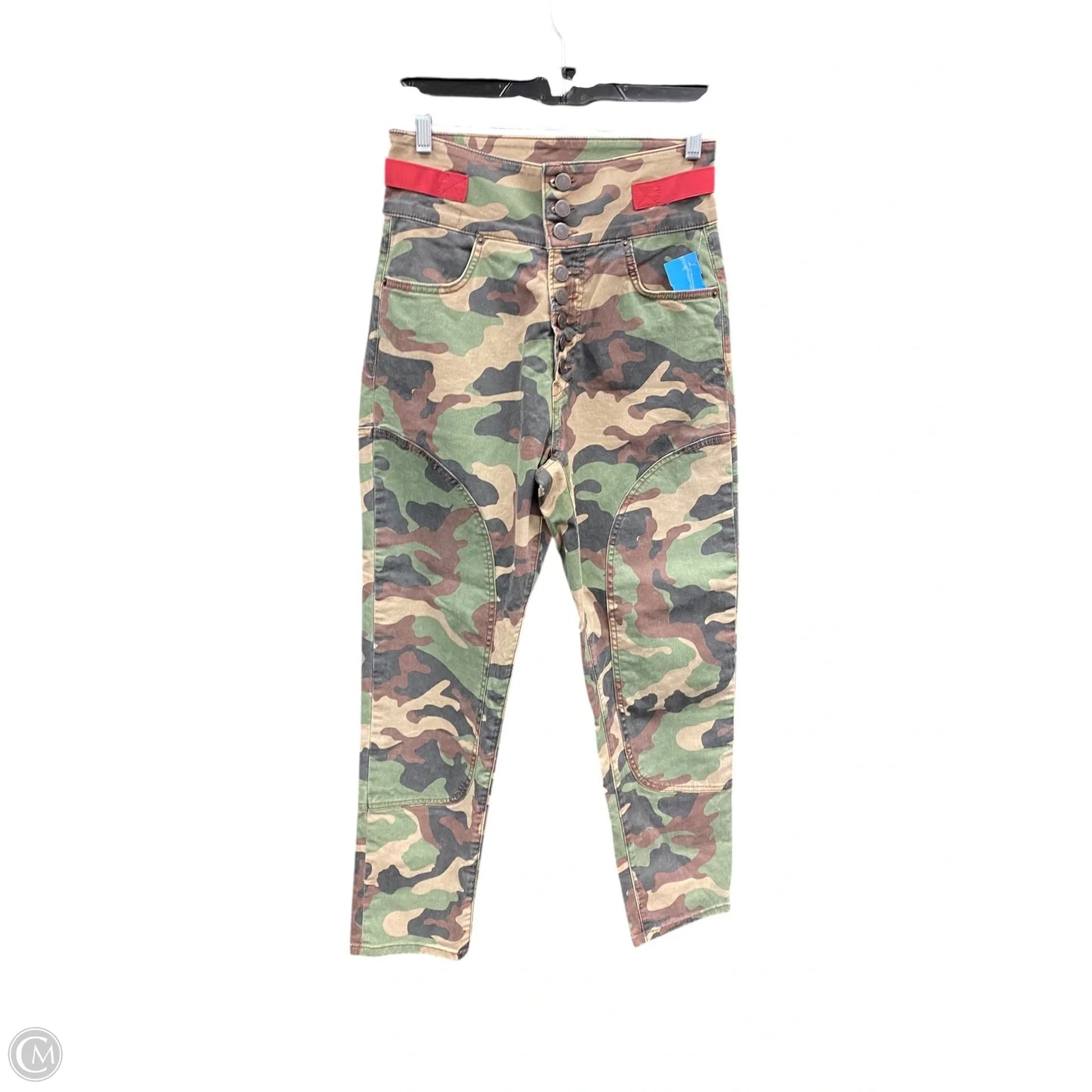 Jeans Skinny By Veronica Beard In Camouflage Print, Size: 2