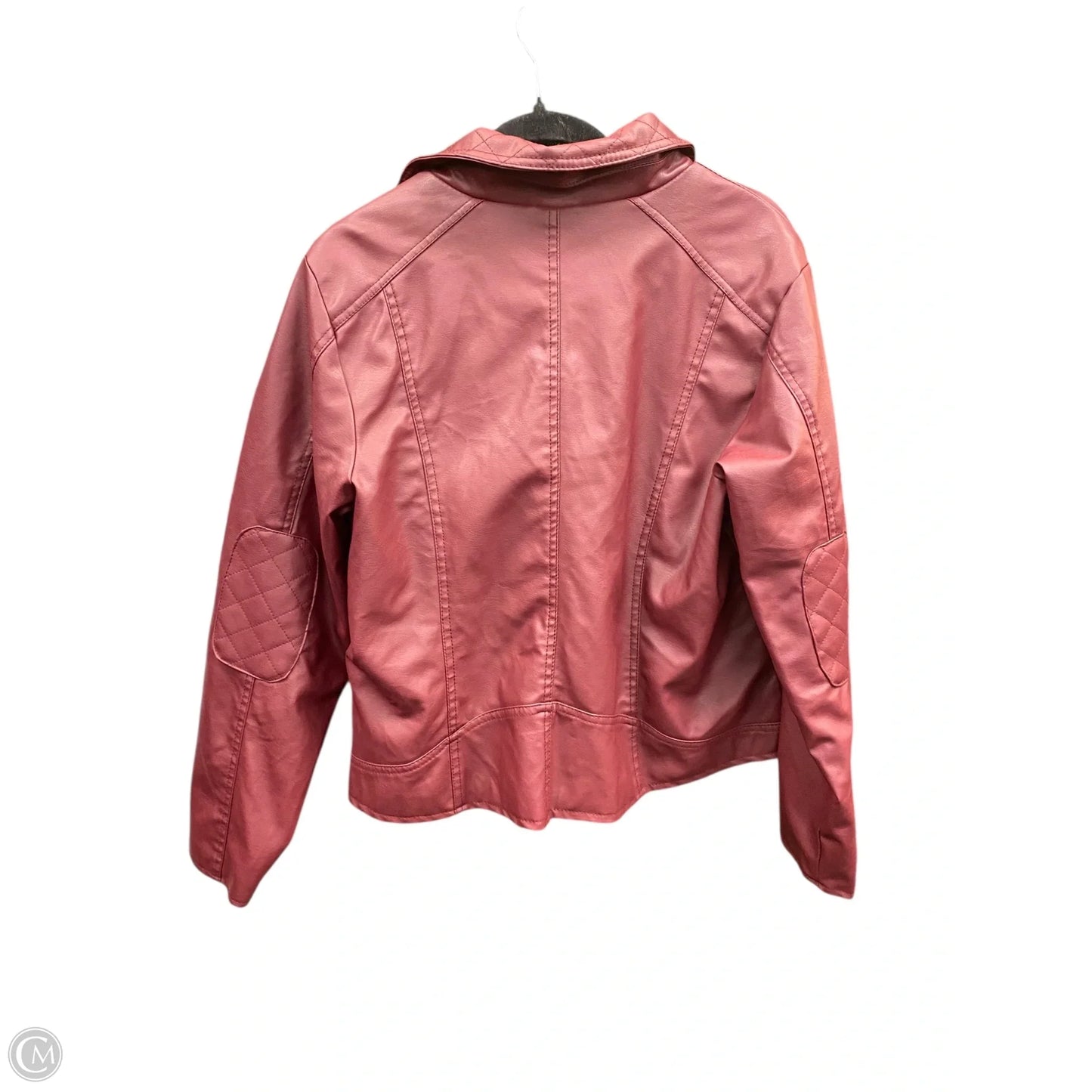 Jacket Moto By New Look In Red, Size: 1x