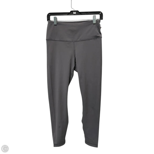 Athletic Leggings By 90 Degrees By Reflex In Grey, Size: M