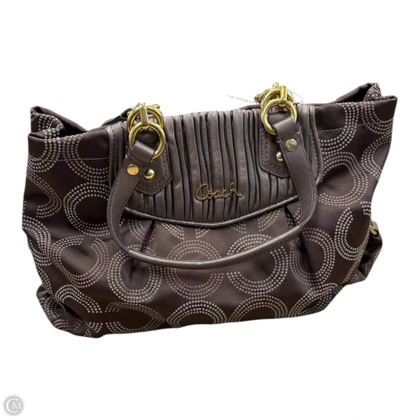 Handbag Designer By Coach, Size: Large