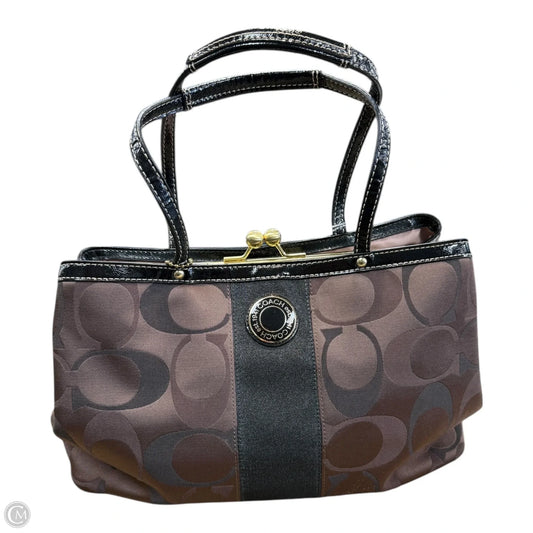 Handbag Designer By Coach, Size: Large