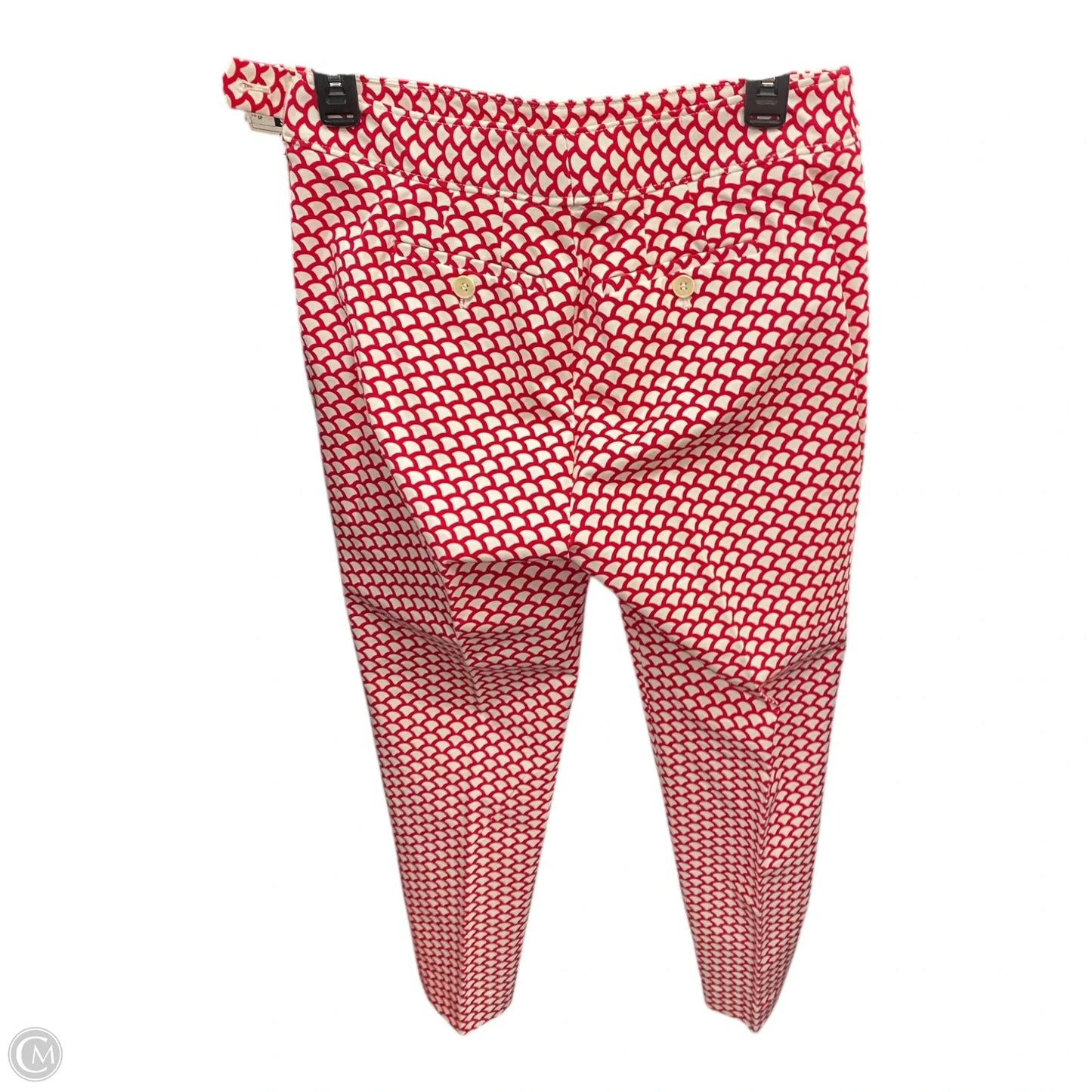 Pants Dress By Talbots In Red & White, Size: 6p