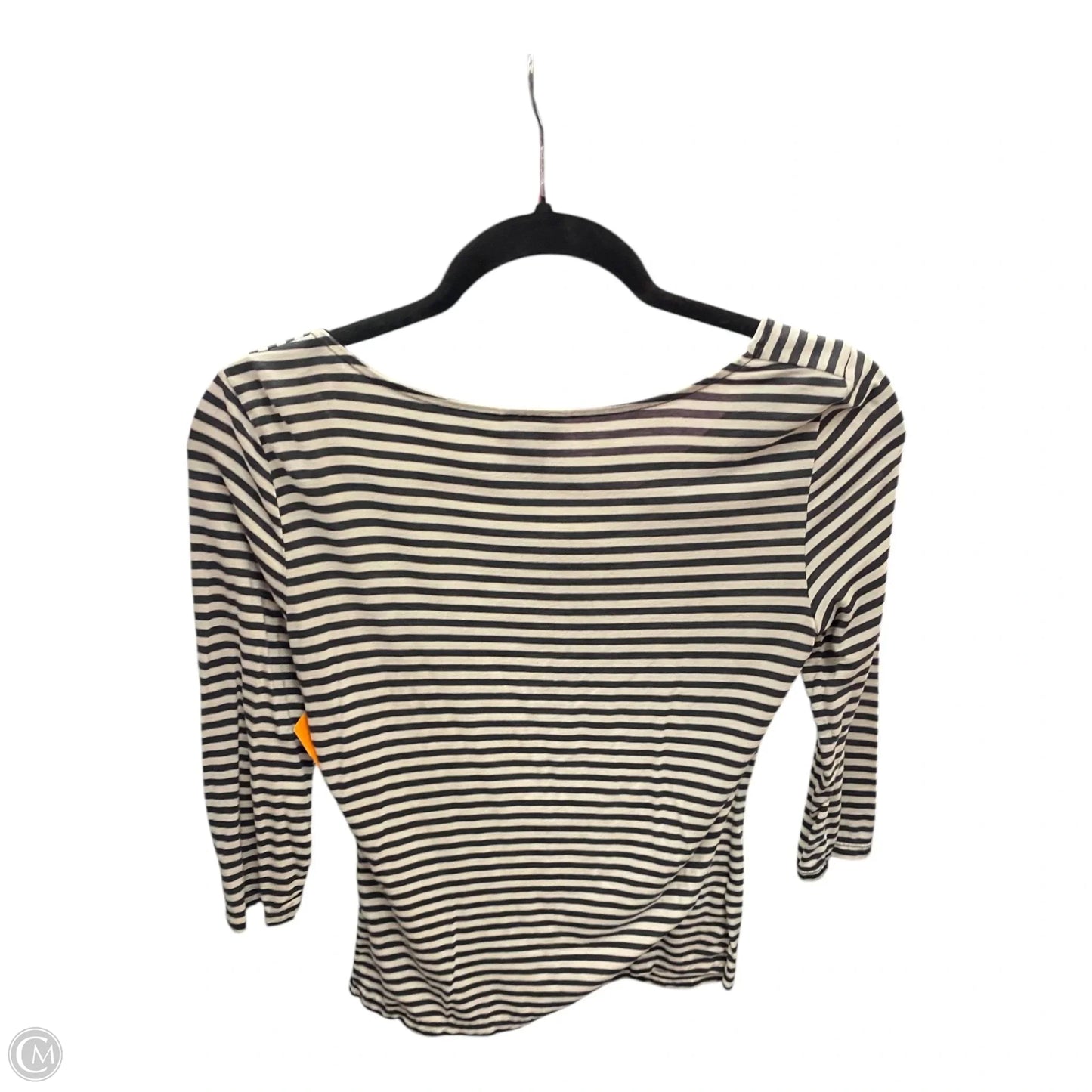 Top 3/4 Sleeve By Ann Taylor In Striped Pattern, Size: Sp