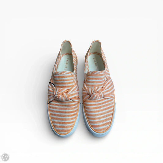 Shoes Sneakers By Talbots In Orange & White, Size: 7