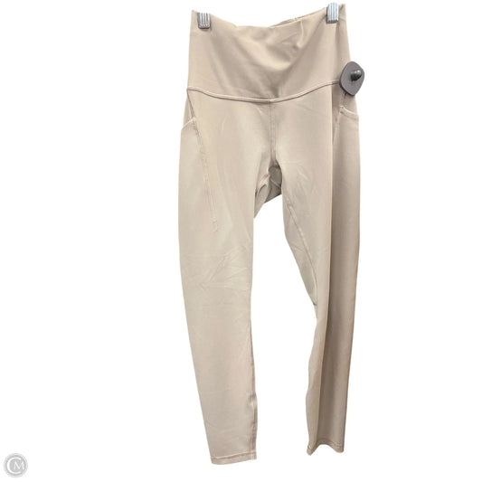 Athletic Leggings By Lululemon In Taupe, Size: 4
