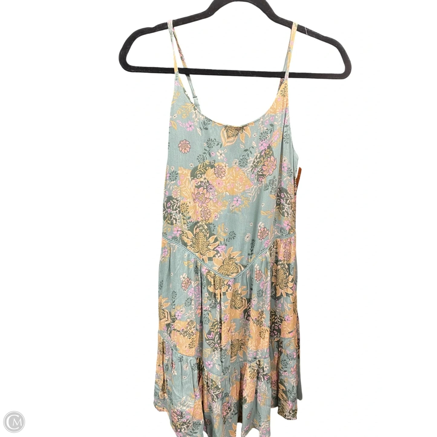 Dress Casual Short By So In Green & Yellow, Size: S