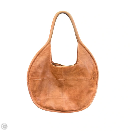 Handbag Leather By Anthropologie, Size: Large