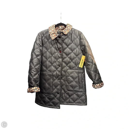 Coat Designer By Kate Spade In Black, Size: M
