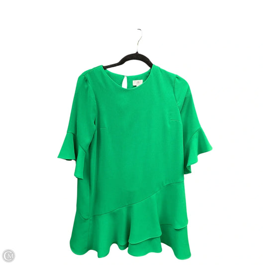 Dress Casual Short By River Island In Green, Size: 6p