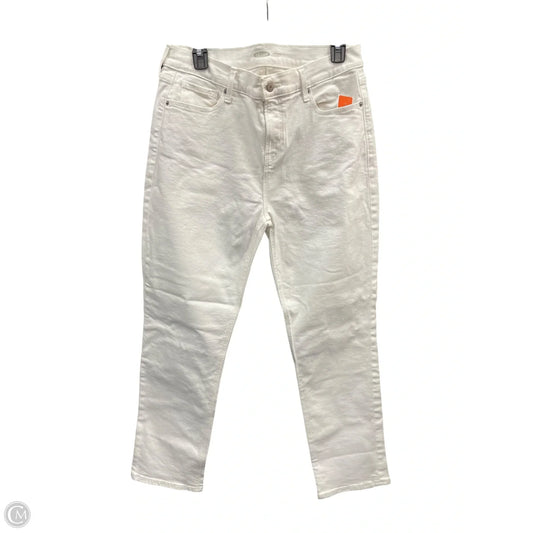 Jeans Boyfriend By Old Navy In White, Size: 10