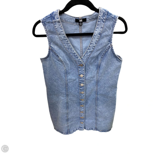 Dress Designer By Frye In Blue Denim, Size: S