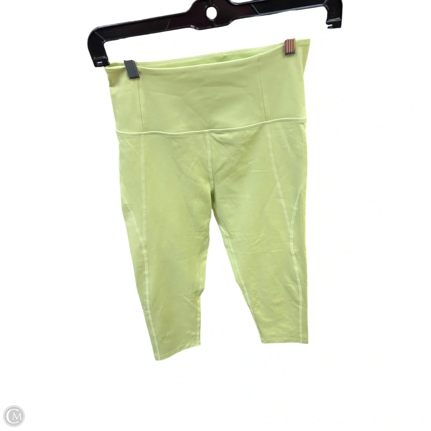 Athletic Leggings Capris By Girlfriend Collective In Green, Size: S