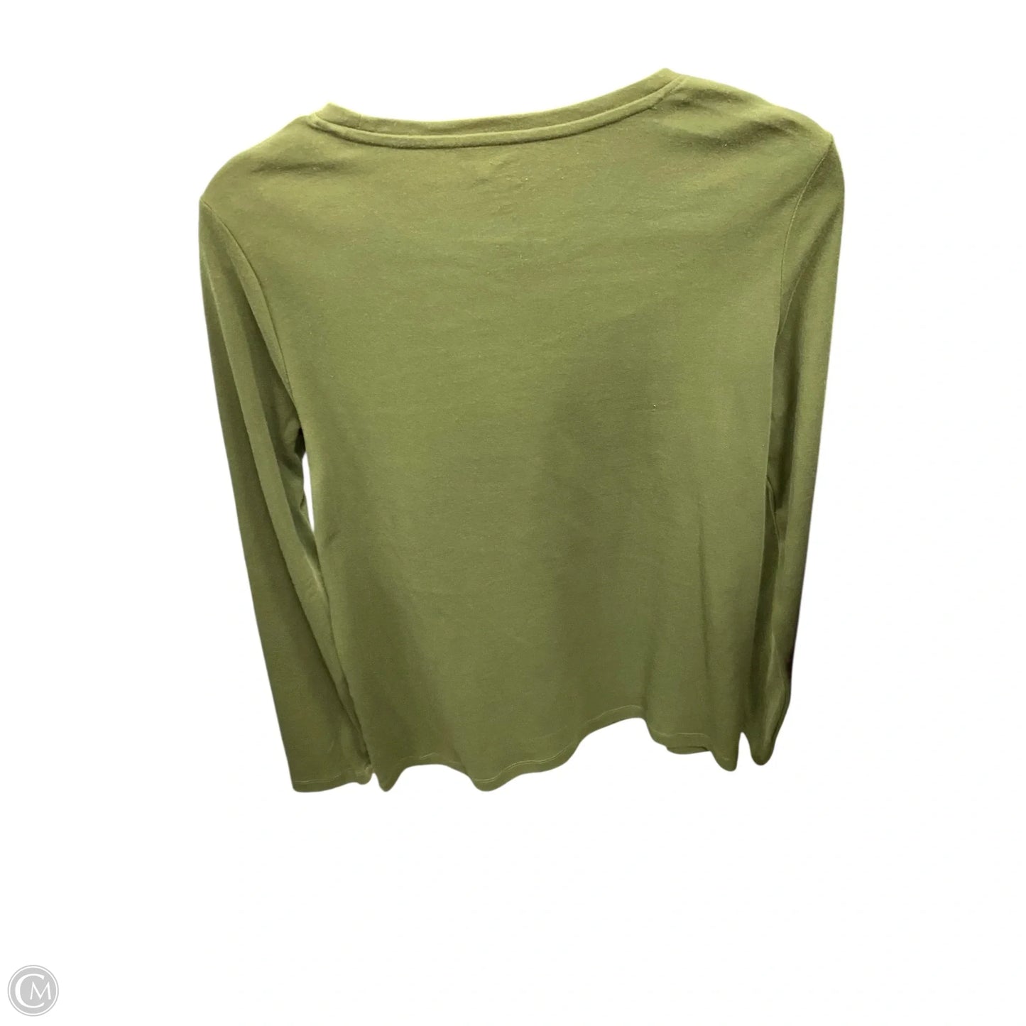 Top Long Sleeve Basic By Kim Rogers In Green, Size: S