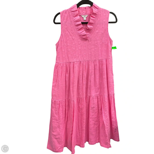 Dress Casual Midi By Crown And Ivy In Pink, Size: S
